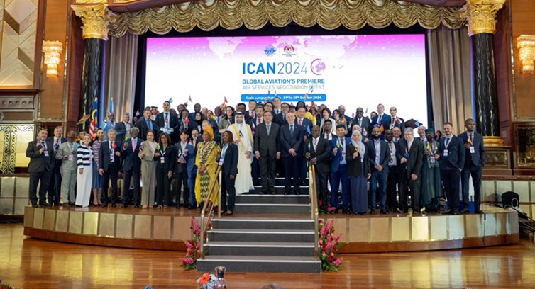 GACA reviews its strategy to enhance global air connectivity during the ICAN 2024 conference in Malaysia.