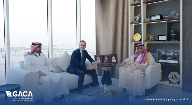 His Excellency Mr Al Duailej meets with the President of Boeing Sustainability