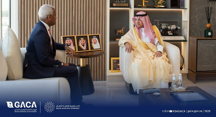 President of GACA Meets with Ambassador of the Dominican Republic to Saudi Arabia