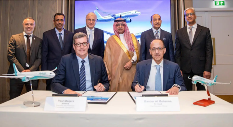 Flynas Purchases 160 Airbus Airplanes, Doubling Fleet Orders to 280 in 7 Years